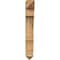 Ekena Millwork Balboa Arts & Crafts Smooth Bracket, Western Red Cedar, 3 1/2"W x 14"D x 26"H BKT04X14X26BOA03SWR - alternate 4